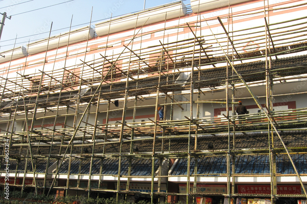 Scaffold of Bamboo Scaffold of Bamboo