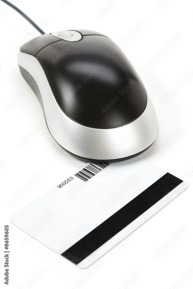 Plastic Digital Data Card and computer mouse Plastic Digital Data Card and computer mouse