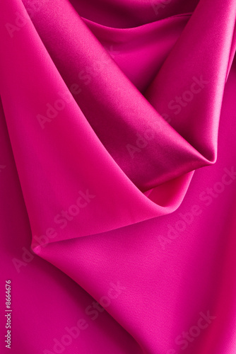 folded purple fabric