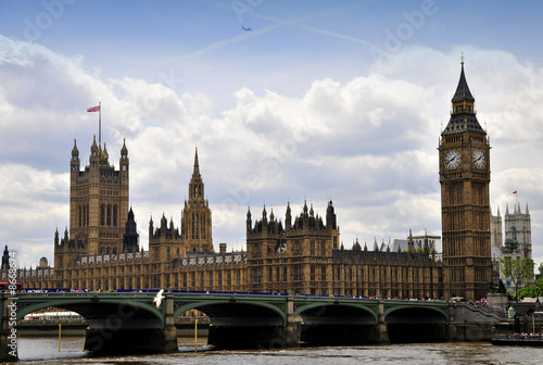 Obraz na płótnie london Big Ben  und Parlament Haus