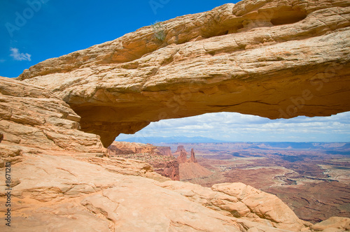 Mesa arch  Canyonlands  Utah  USA