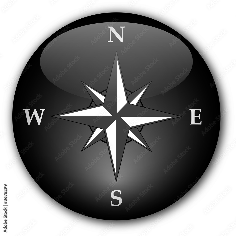 Compass button Compass button