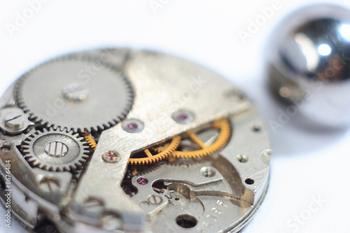 watch with steel ball