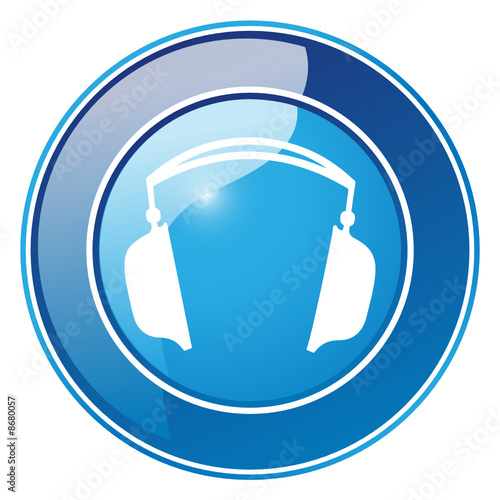 Kopfhörer - Button