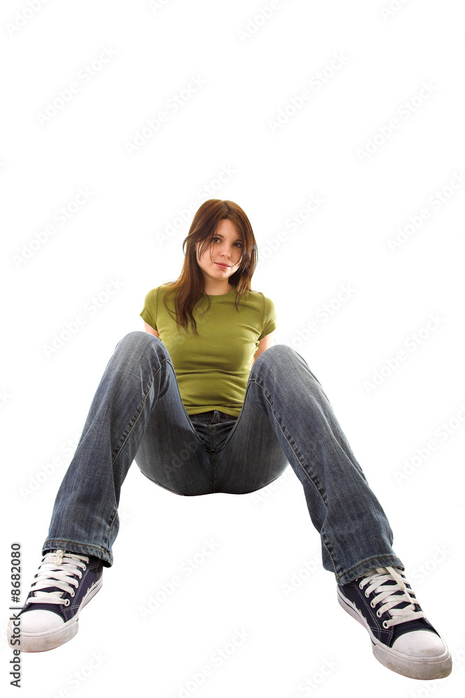 girl in jeans