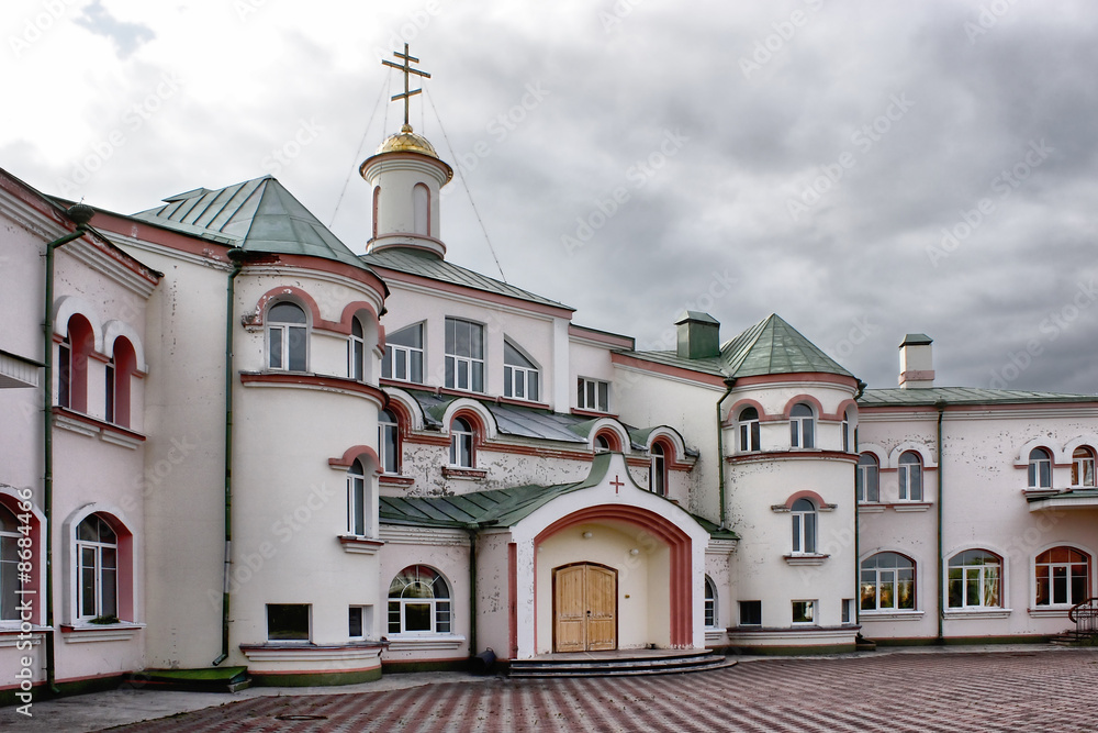 Naklejka premium Sunday-school