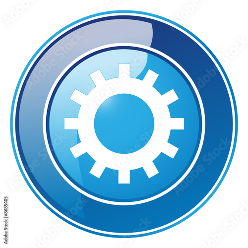 Zahnrad - Button