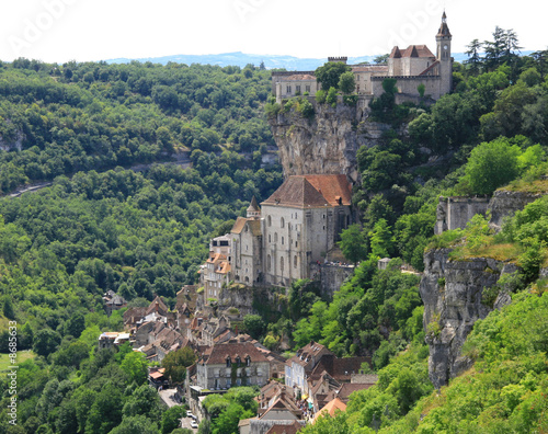 rocamadour, village à flanc de rocher