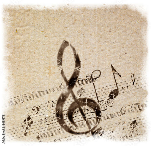 Old Style Music Background