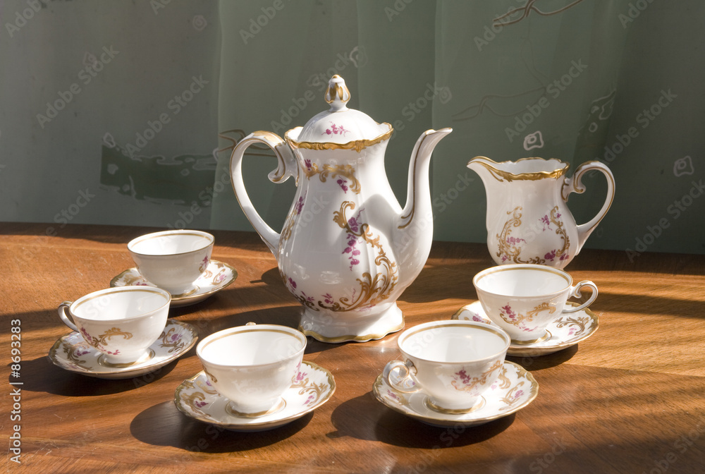 Fototapeta premium Tea tableware