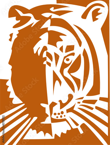 Fototapeta Naklejka Na Ścianę i Meble -  tiger