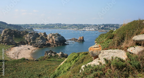 Cuadro en lienzo bretagne,brittany,cote,sauvage,baie de morlaix