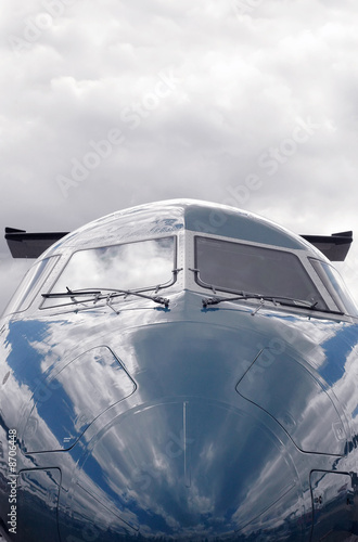 business jet close-up abstract © Steve Mann