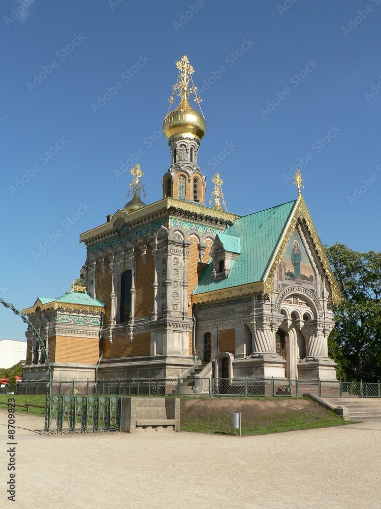 Darmstadt-Russische Kapelle Mathildenhöhe 02