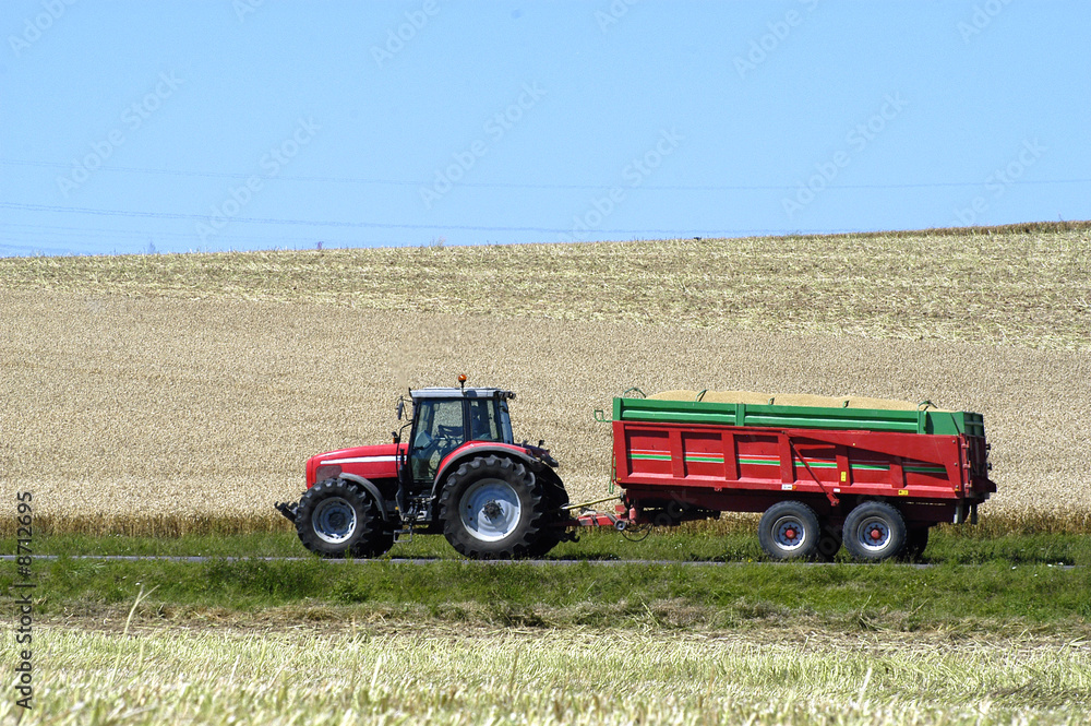 Obraz premium Tracteur