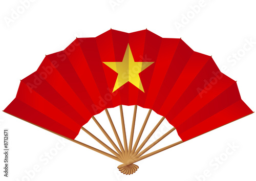 Eventail du Vietnam (détouré)