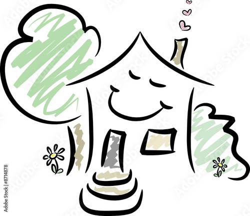 Cartoon: Glückliches Haus, glückliches Zuhause