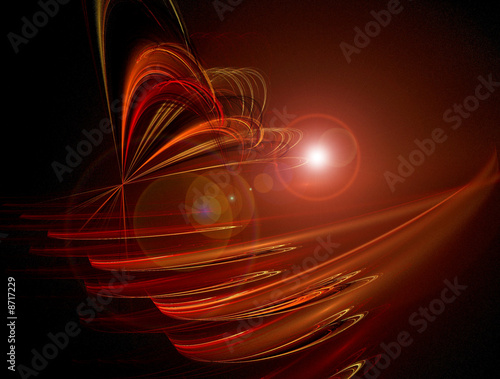Flame planet.