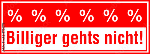 Billiger gehts nicht!