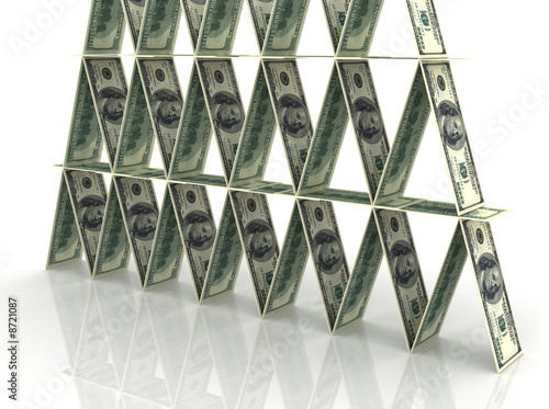 Financial pyramid.