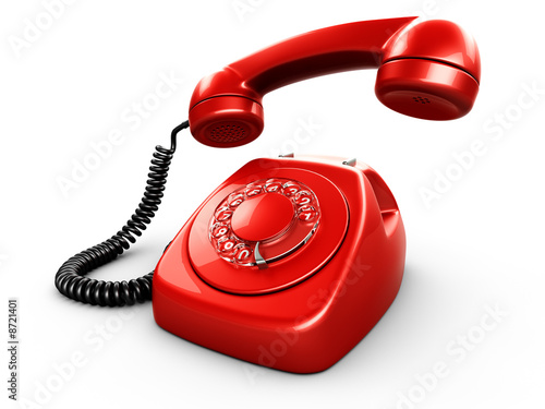 Vintage rotary phone