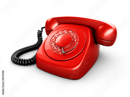 Vintage rotary phone
