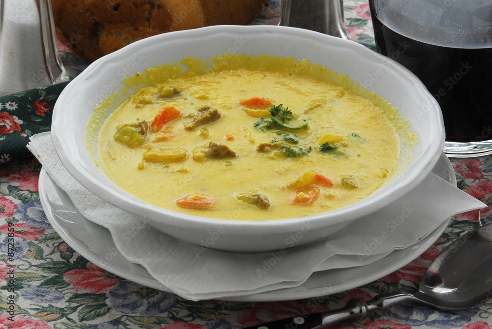 Zuppa Gialla Gelbe Suppe - Primi Carinzia Austria