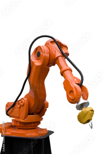 Soldering Robot Arm used in Car Construction