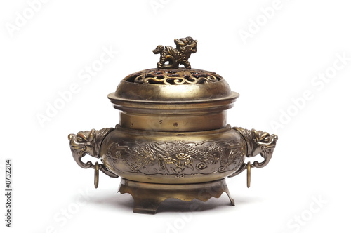 Ancient bronze incense burner