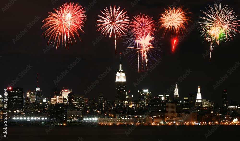 The Midtown Manhattan Skyline
