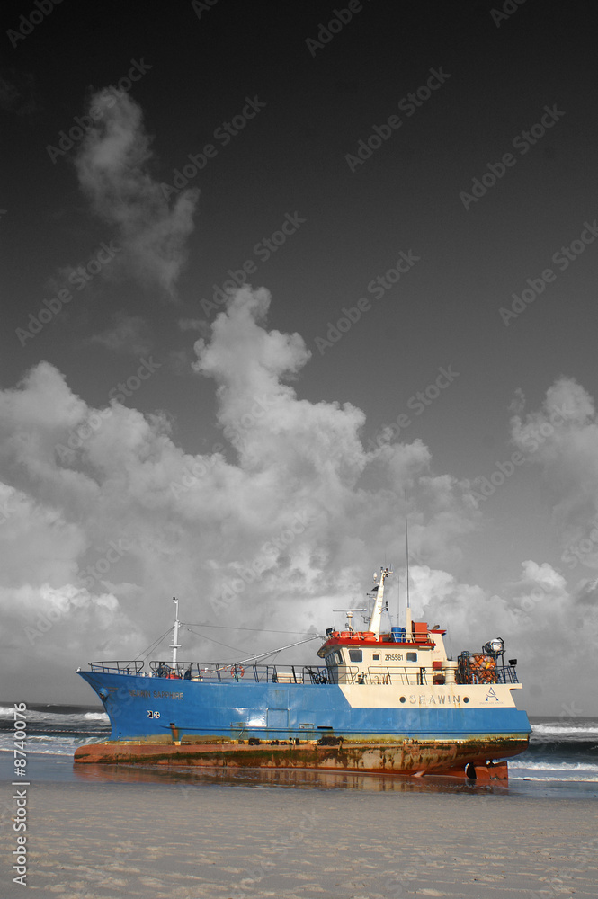 Stranded ships and clouds Stranded ships and clouds