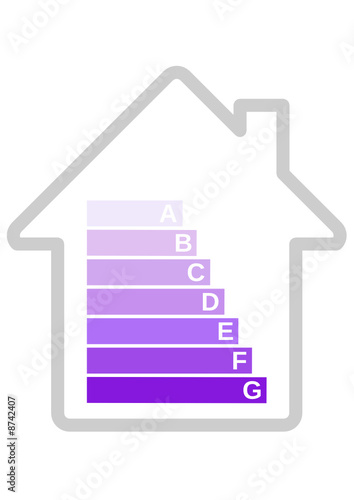 Etiquette bilan carbone du batiment (détouré)