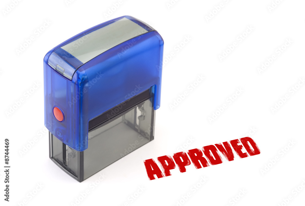 Approved stamp Approved stamp