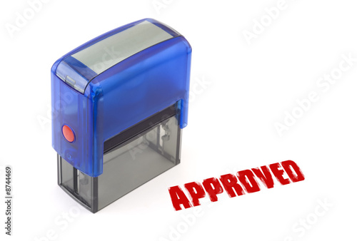 Approved stamp