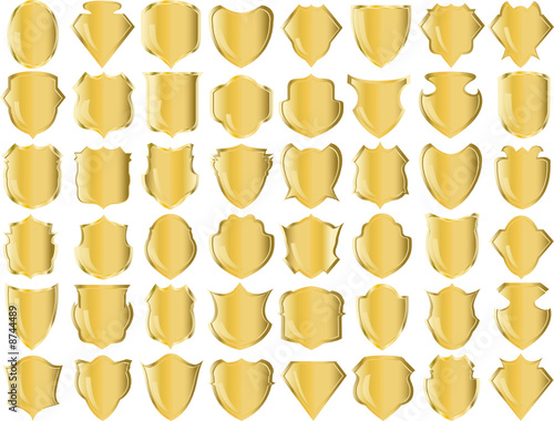 golden shields