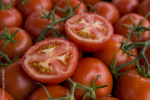 Fresh organic tomatoes