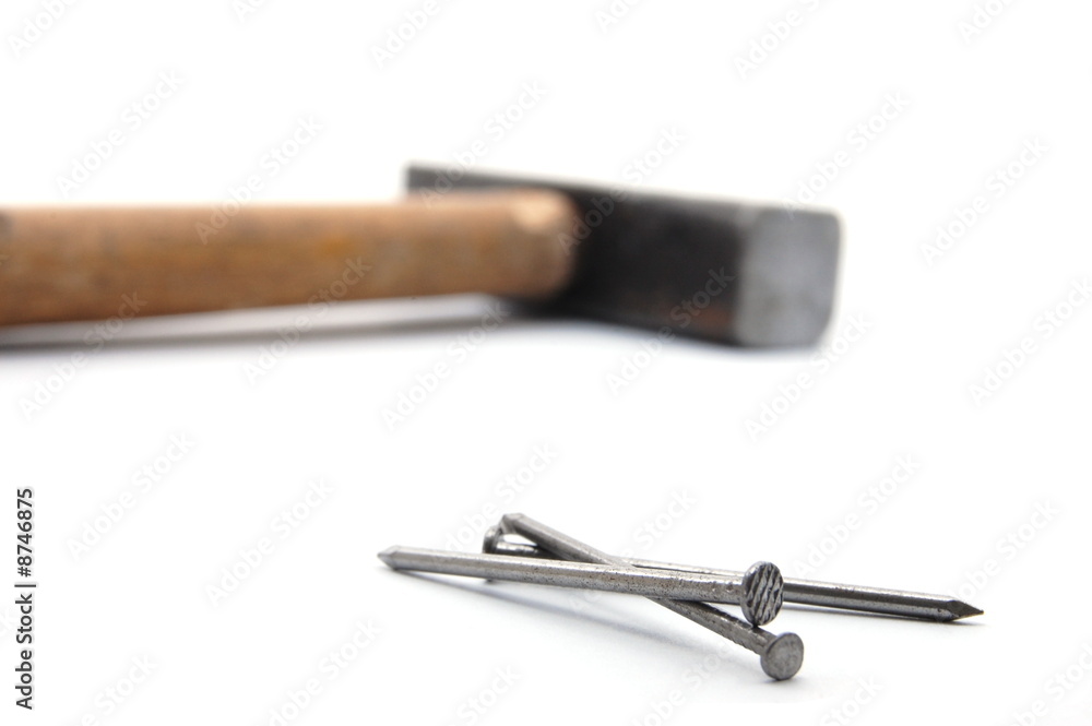 Hammer and Nail Hammer and Nail