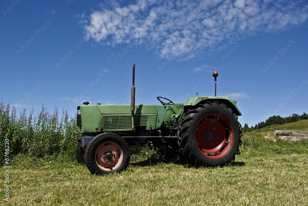 Obraz premium Tracteur