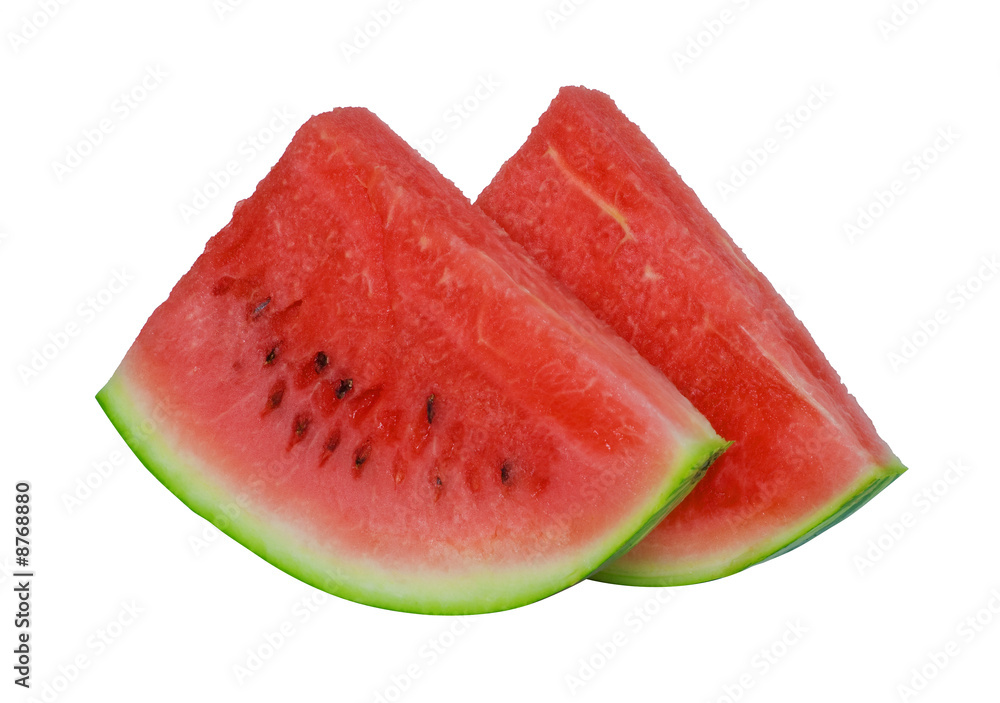 slices of watermelon slices of watermelon