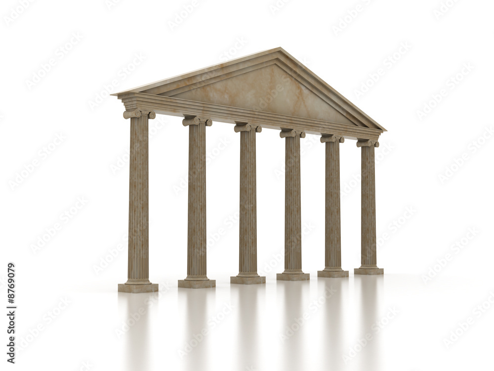 Fototapeta premium Ancient ionic order