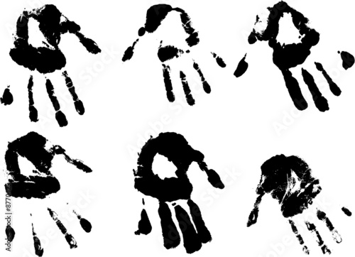 inky hands