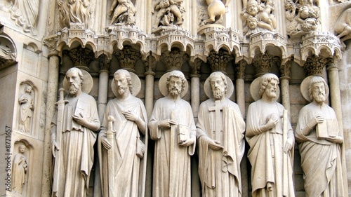 Sculptures de la cathédrale Notre Dame