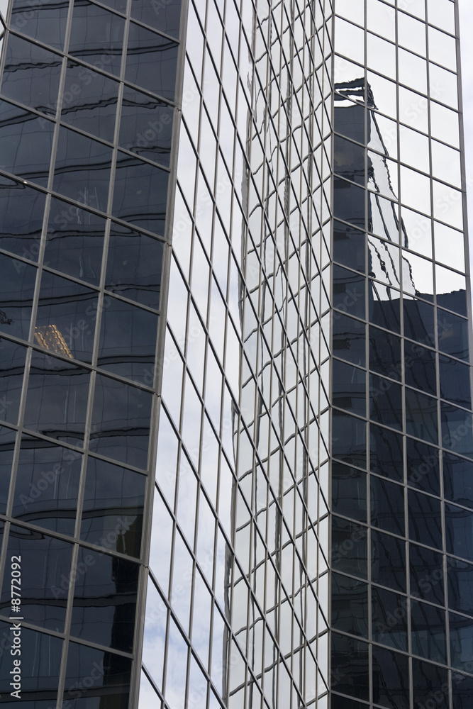Modern skyscrapers with reflection Modern skyscrapers with reflection