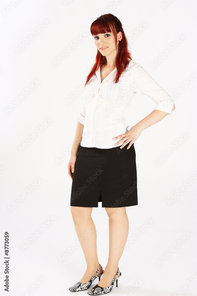 Business-Frau stehend