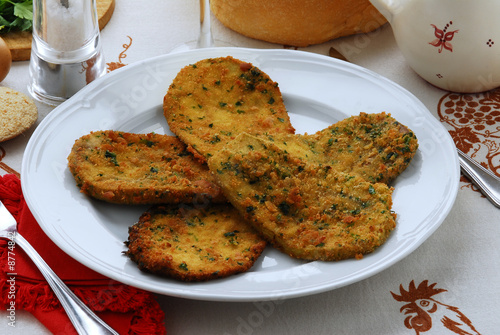 Melanzane impanate photo