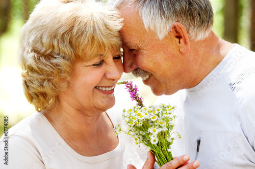 elderly couple