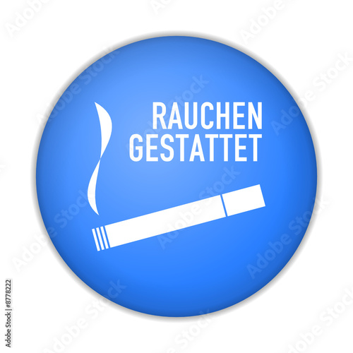 button rauchen gestattet photo