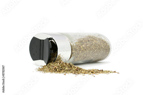 Pot d'herbe de Provence couché
