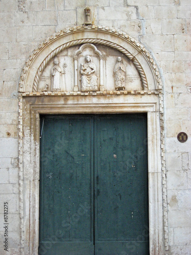 old doors in dalmatia