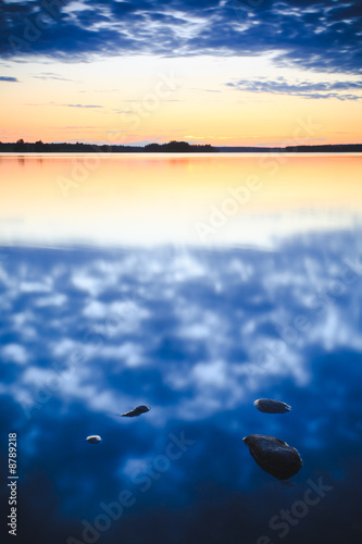 Summer sunset in Finland